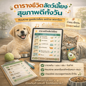 คู่มือดูแลสัตว์เลี้ยง