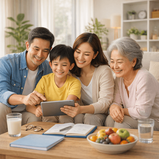 วางแผนสุขภาพทั้งบ้าน