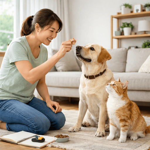 ฝึกพฤติกรรมสัตว์เลี้ยง