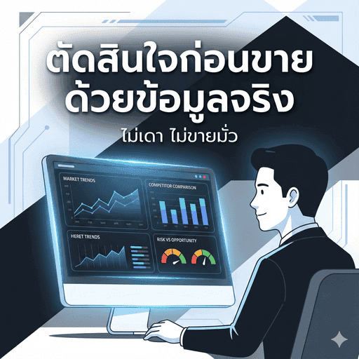 วิเคราะห์คู่แข่ง Shopee AI วิเคราะห์ตลาด Shopee